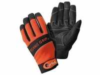 Handschuh "Technic Grip", orange/schwarz, EN 388 Kat. 2, FORTIS - Größe 10