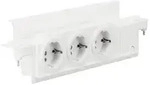 Hager Hager VZ00UP Schuko-Steckdose Volta 3fach drehbar f.UPV Steckdose 16 A 1 St.