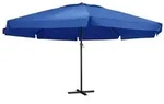 vidaXL Sonnenschirm mit Aluminium-Mast 600 cm Azurblau