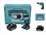 Makita DFS 452 M1J Akku Schnellbauschrauber 18 V Brushless + 1x Akku 4,0 Ah +...
