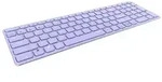 Rapoo E9700M - Kabellos - RF Wireless + Bluetooth - QWERTZ - Lila