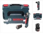 Bosch Professional GWB 12V-10 Akku Winkelbohrmaschine 12 V + 1x Akku 3,0 Ah + L-Boxx