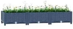 vidaXL Hochbeet 120x40x23 cm Polypropylen
