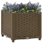 vidaXL Hochbeet 40x40x38 cm Polypropylen