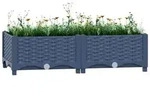 vidaXL Hochbeet 80x40x23 cm Polypropylen