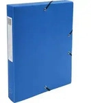 Exacompta 8x Archivbox PP 700&mu; blickdicht, R&uuml;cken 40mm, A4, Hellblau, 59782E