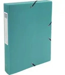 Exacompta 8x Archivbox PP 700&mu; blickdicht, R&uuml;cken 40mm, A4, Dunkelgr&uuml;n,...