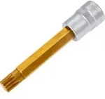 HAZET Schraubendreher-Steckschl&uuml;sseleinsatz 8808LG-10 ∙ Vierkant hohl 10 mm (3/8