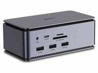 Lindy DST-Pro - Dockingstation - für Laptop - USB-C