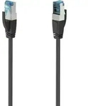 hama 00200679 Netzwerkkabel, CAT-6a, 10 Gbit/s, S/FTP geschirmt, 0,50 m