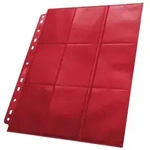 18-Pocket Side-Loading Supreme Pages Rot (50) Neu & OVP