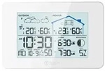 LCD Funk-Wetterstation mit Au&szlig;ensenor Wecker Funkuhr Kalender Vorhersage Hygro -