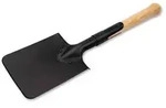 B&ouml;ker Plus Shovel M1874 Spaten - Schwarz/Braun