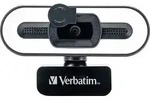 Verbatim AWC-02 Full HD-Webcam 2560 x 1440 Pixel, 1920 x 1080 Pixel Klemm-Halterung,
