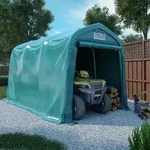 vidaXL Garagenzelt PVC 2,4x3,6 m Gr&uuml;n