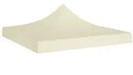 vidaXL Partyzelt-Dach 2x2 m Creme 270 g/m2