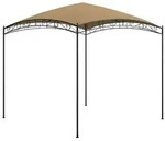 vidaXL Pavillon 3x3x2,65 m Taupe 180 g/m2