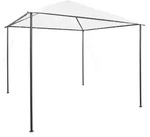 vidaXL Pavillon 3x3x2,9 m Wei&szlig; 180 g/m2