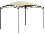 vidaXL Pavillon 3x4x2,65 m Creme 180 g/m2