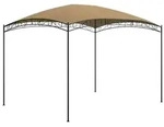 vidaXL Pavillon 3x4x2,65 m Taupe 180 g/m2