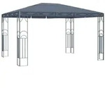 vidaXL Pavillon 400 x 300 cm Anthrazit