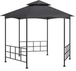 vidaXL Pavillon mit Seitenw&auml;nden 3,1x2,7 m Anthrazit