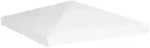 vidaXL Pavillondach 270 g/m2 3x3 m Wei&szlig;