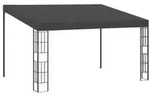 vidaXL Wand-Pavillon 3x4 m Anthrazit Stoff