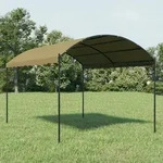 vidaXL Pavillon 4x3x2,6 m Taupe 180 g/m2