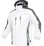 Leibw&auml;chter FLEXI Flex Line, Winter-Softshelljacke wei&szlig;-grau, Gr. 3XL FLEXI243XL