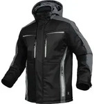 Leibw&auml;chter FLEXI Flex Line, Winter-Softshelljacke schwarz-grau, Gr. 3XL FLEXI253XL