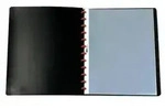 herlitz Sichtbuch EasyFix, DIN A4, mit 20 H&uuml;llen, schwarz