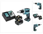 Makita DFS 452 RM Akku Schnellbauschrauber 18 V Brushless + 2x Akku 4,0 Ah +