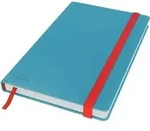 Notizbuch Cosy A5 fester Einband kariert blau