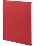 Notizbuch gebunden A4 96 Blatt rot