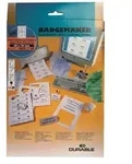 Durable 145302 Einsteckschild Namensschild BADGEMAKER&reg; - 1453 (B x H) 75 mm x 40 mm
