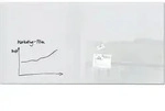 Glas-Whiteboard Artverum 200x100cm super-wei&szlig;