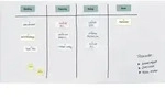 Glas-Whiteboard Artverum 200x100cm matt super-wei&szlig;