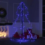 vidaXL Weihnachtsbaum in Kegelform 200 LEDs Indoor Outdoor 98x150 cm