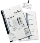 DURABLE - Wei&szlig; - 20 Stck. Namensetiketten