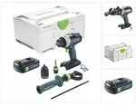 Festool TPC 18/4 I-Basic Akku Schlagbohrschrauber 18 V 75 Nm Brushless + 1x...