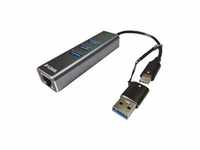 D-Link DUB-2332 USB-C Gigabit Adapter mit 3 USB3.0 Ports