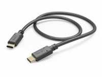 Hama Ladekabel USB-C - USB-C 1.5 m Schwarz - Digital/Daten1,5 m - Schwarz