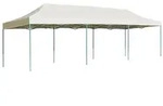 vidaXL Faltzelt Pop-Up Partyzelt 3 x 9 m Creme
