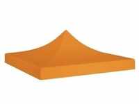 vidaXL Partyzelt-Dach 3x3 m Orange 270 g/m2
