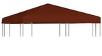 vidaXL Pavillondach 310 g / m2 3x3 m Terrakotta