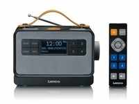 PDR-065 DAB+/FM-Radio mit Akku und Dockingstation, Bluetooth, großen Bedientasten