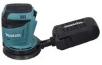 Makita DBO 180 RG1J Akku Exzenterschleifer 18 V 125 mm + 1x Akku 6,0 Ah + Ladeger&auml;t