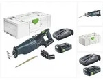 Festool RSC 18 EB-Basic Akku S&auml;bels&auml;ge 18 V Brushless + 1x Akku 3,0 Ah + Ladeger&auml;t