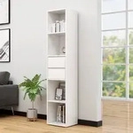 vidaXL B&uuml;cherregal Wei&szlig; 36x30x171 cm Holzwerkstoff